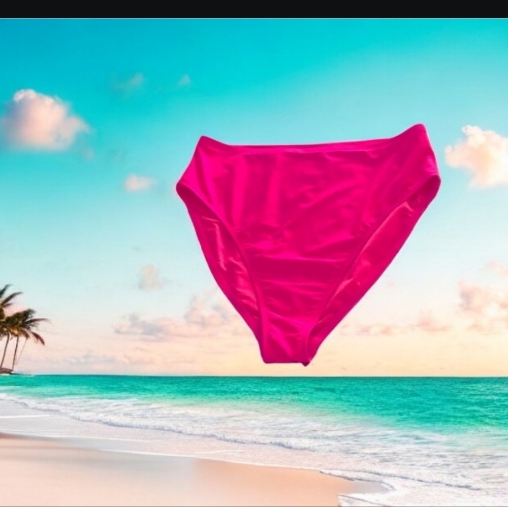 Nova SWIM bottom Maui Brazilian bikini bottom New w tags hot pink 500